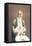 Old Man with a Fan-Baron Von Raimund Stillfried-Framed Stretched Canvas