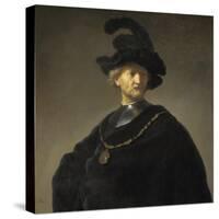 Old Man with a Gold Chain, 1631-Rembrandt van Rijn-Stretched Canvas