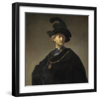 Old Man with a Gold Chain, 1631-Rembrandt van Rijn-Framed Giclee Print