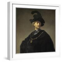 Old Man with a Gold Chain, 1631-Rembrandt van Rijn-Framed Giclee Print