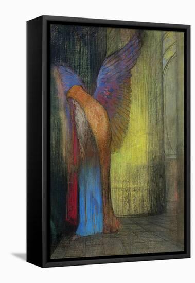 Old Man with Wings, 1895-Odilon Redon-Framed Stretched Canvas