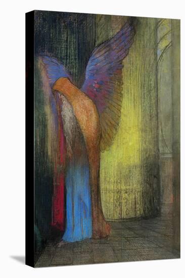 Old Man with Wings, 1895-Odilon Redon-Stretched Canvas