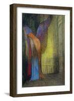 Old Man with Wings, 1895-Odilon Redon-Framed Giclee Print