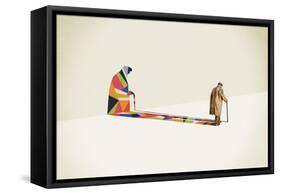 Old Man-Jason Ratliff-Framed Stretched Canvas