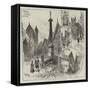 Old Manchester and Salford-Herbert Railton-Framed Stretched Canvas