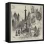 Old Manchester and Salford-Herbert Railton-Framed Stretched Canvas