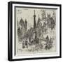 Old Manchester and Salford-Herbert Railton-Framed Giclee Print