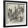 Old Manchester and Salford-Herbert Railton-Framed Giclee Print