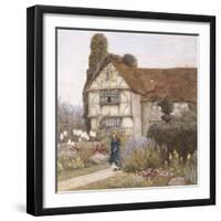 Old Manor House-Helen Allingham-Framed Giclee Print