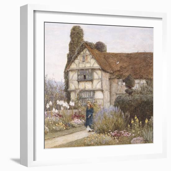 Old Manor House-Helen Allingham-Framed Giclee Print