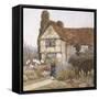 Old Manor House-Helen Allingham-Framed Stretched Canvas