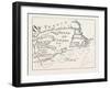 Old Map of Acadie, Canada, 1870s-null-Framed Giclee Print