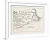 Old Map of Acadie, Canada, 1870s-null-Framed Giclee Print