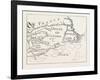 Old Map of Acadie, Canada, 1870s-null-Framed Giclee Print