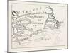 Old Map of Acadie, Canada, 1870s-null-Mounted Giclee Print