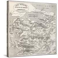 Old Map Of Anatolia-marzolino-Stretched Canvas