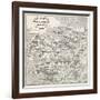 Old Map Of Anatolia-marzolino-Framed Art Print