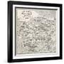 Old Map Of Anatolia-marzolino-Framed Art Print