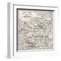 Old Map Of Anatolia-marzolino-Framed Art Print