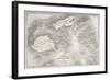 Old Map Of Fiji Islands-marzolino-Framed Art Print