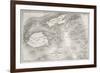 Old Map Of Fiji Islands-marzolino-Framed Art Print