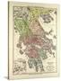 Old Map of Greece-null-Stretched Canvas