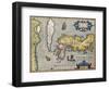 Old Map Of Japan-marzolino-Framed Art Print