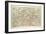 Old Map of London-null-Framed Giclee Print