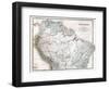 Old Map Of Northern South America-Tektite-Framed Art Print