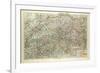 Old Map of Switzerland-null-Framed Giclee Print