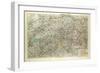 Old Map of Switzerland-null-Framed Giclee Print