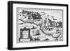 Old Map of the Northern Coast of South America-null-Framed Giclee Print