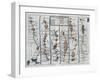 Old Map of the Road from Dartmouth to Minhead in Somerset-Shire-null-Framed Giclee Print