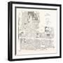 Old Map of the Ward of Cheap About 1750 London-null-Framed Giclee Print