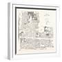 Old Map of the Ward of Cheap About 1750 London-null-Framed Giclee Print