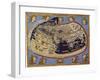 Old Map of the World Ptolemaic World, 1482-null-Framed Giclee Print