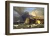 Old Margate Pier-J M W Turner-Framed Giclee Print