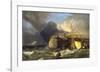 Old Margate Pier-J M W Turner-Framed Giclee Print