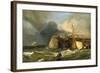 Old Margate Pier-J. M. W. Turner-Framed Giclee Print