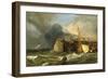 Old Margate Pier-J. M. W. Turner-Framed Giclee Print