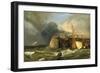 Old Margate Pier-J. M. W. Turner-Framed Giclee Print