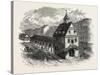 Old Market House at Philadelphia, USA, 1870s-null-Stretched Canvas