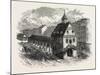 Old Market House at Philadelphia, USA, 1870s-null-Mounted Giclee Print