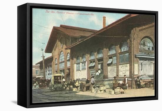 Old Market House, Savannah, Georgia-null-Framed Stretched Canvas