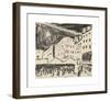 Old Market in Dresden with Annual Fair-Ernst Ludwig Kirchner-Framed Premium Giclee Print