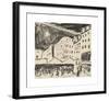 Old Market in Dresden with Annual Fair-Ernst Ludwig Kirchner-Framed Premium Giclee Print