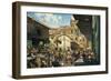 Old Market in Florence, 1882-1883-Telemaco Signorini-Framed Giclee Print