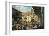 Old Market in Florence, 1882-1883-Telemaco Signorini-Framed Giclee Print