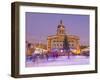 Old Market Square, Nottingham, Nottinghamshire, England, UK-Neale Clark-Framed Photographic Print