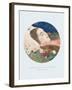 Old Masters, New Circles: Miss Ria Munk on her Deathbed-Gustav Klimt-Framed Giclee Print